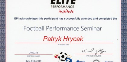 Football Performance Seminar