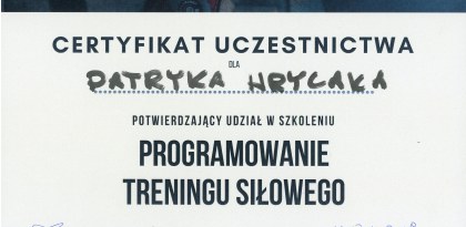 Programowanie treningu siłowego