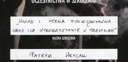 Wywiad i ocena funkcjonalna oraz ich wykorzystanie w treningu